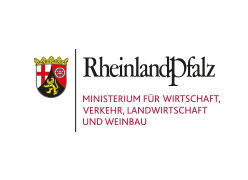 Logo of the Ministry for Industry, Traffic, Agriculture and Winegrowing of theRheinland-Pfalz