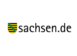 Logo of the Business Development Corporation of the federal state of Saxony