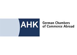 Logo of the German Chamber of Commerce Abroad (AHK)